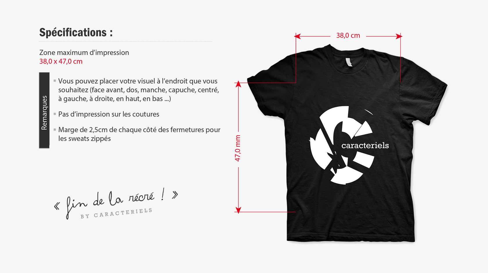 Création des goodies - Tee-shirts