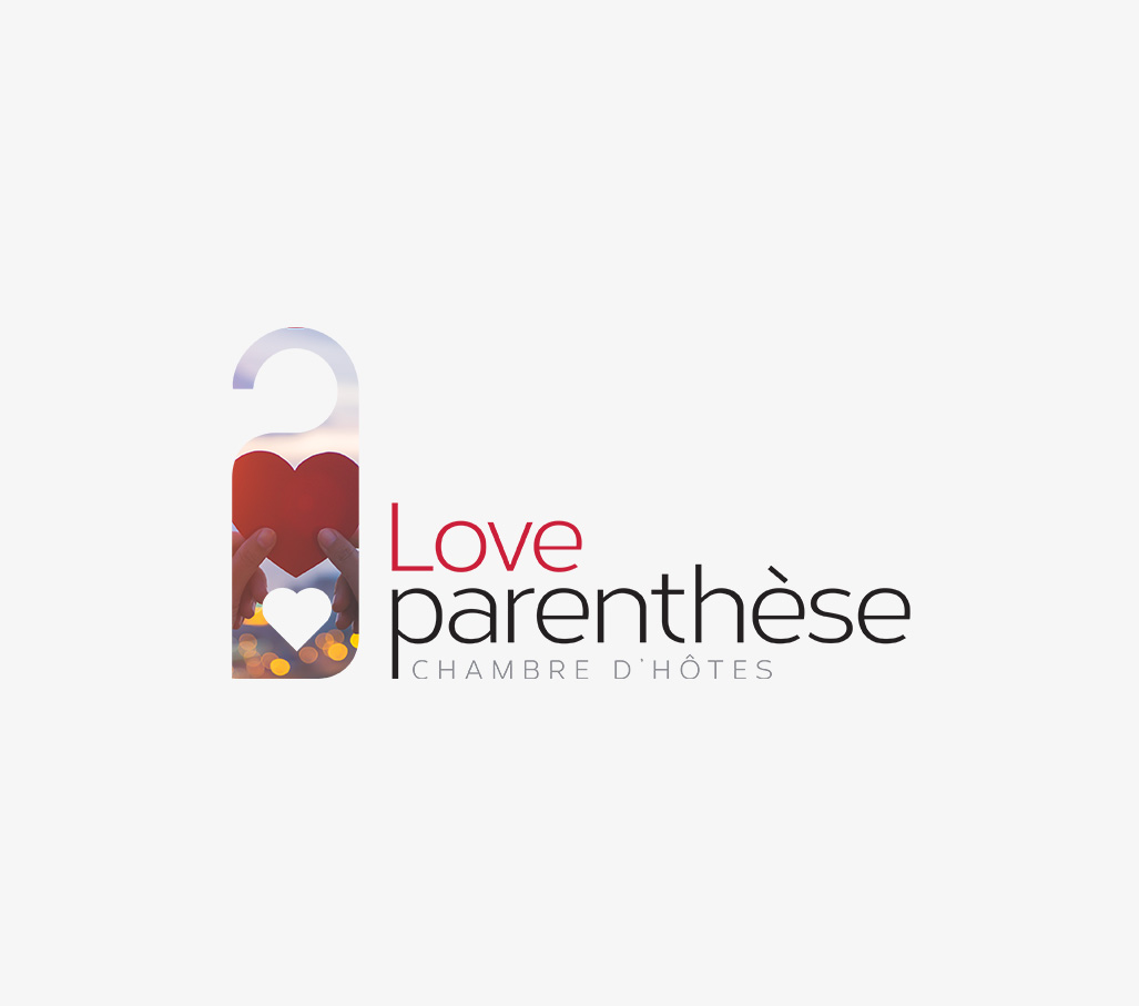 Création logo Love Parenthèse